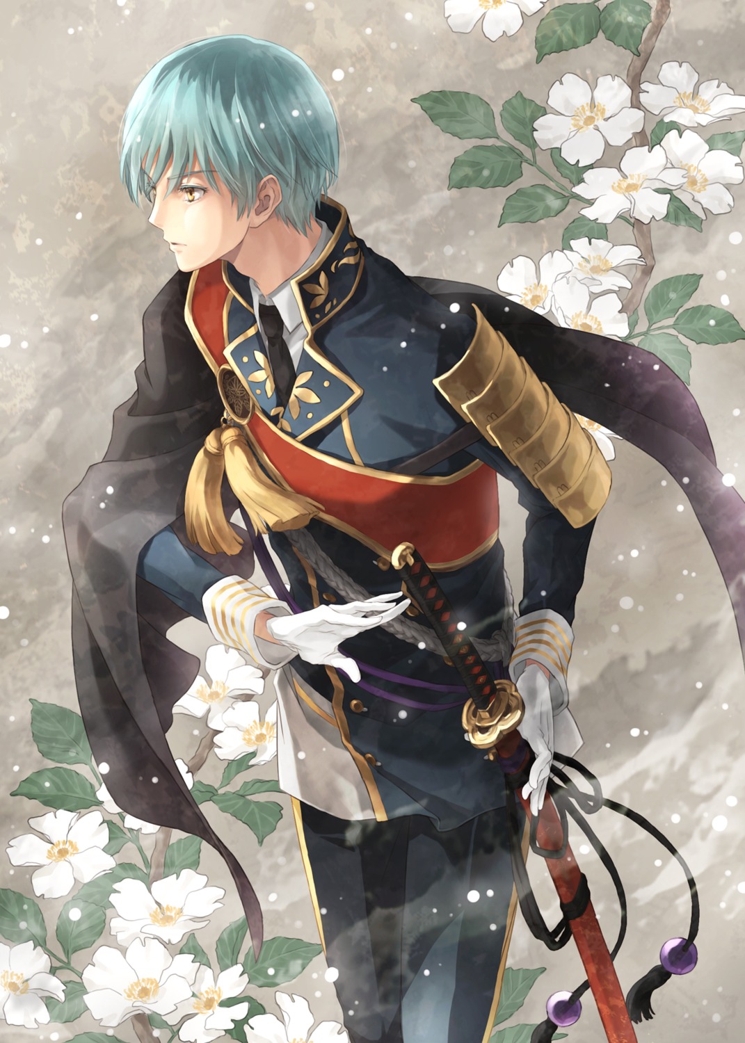 ichigo_hitofuri male suzuneko-rin sword touken_ranbu uniform