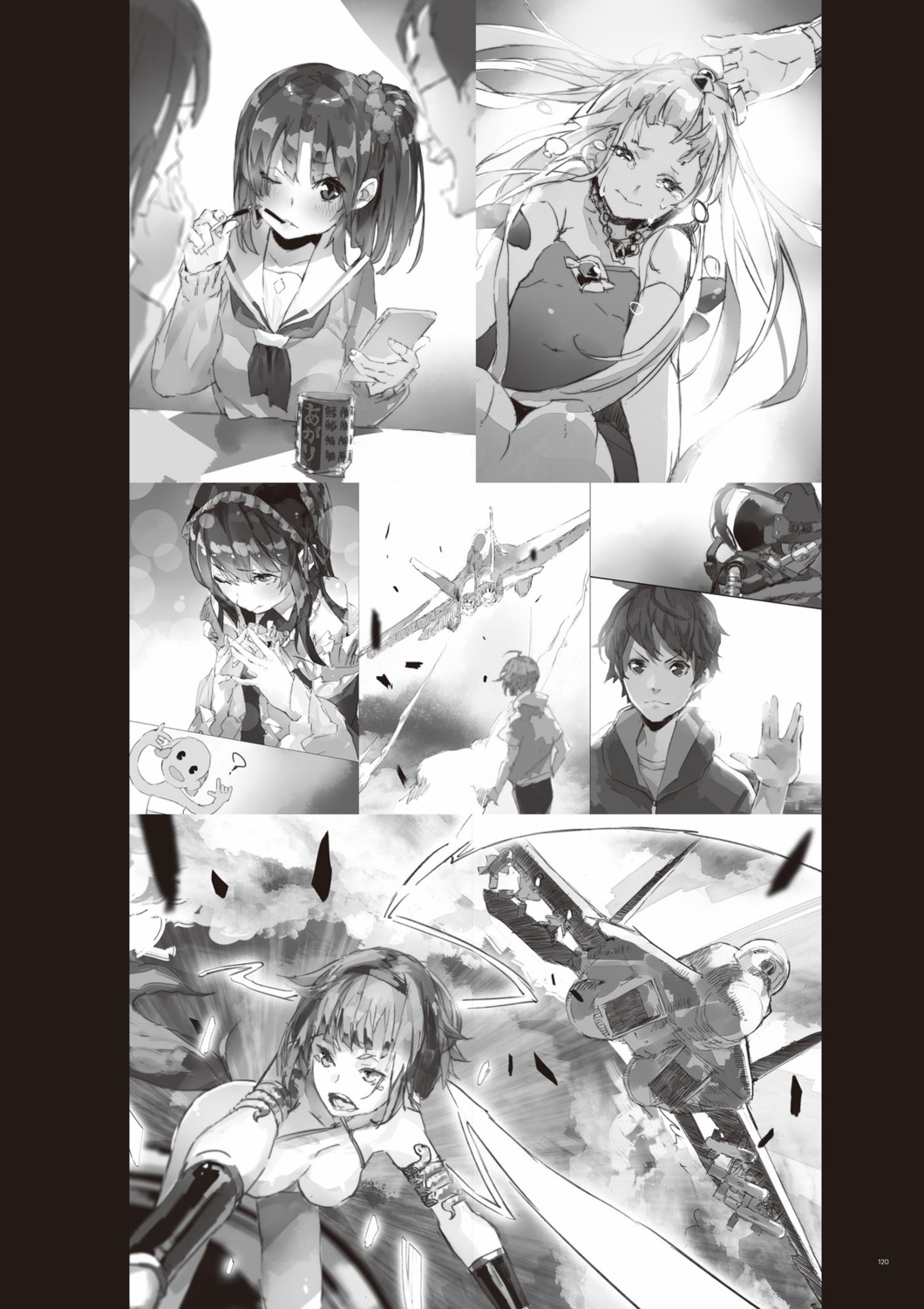 digital_version monochrome outbreak_company seifuku yuugen