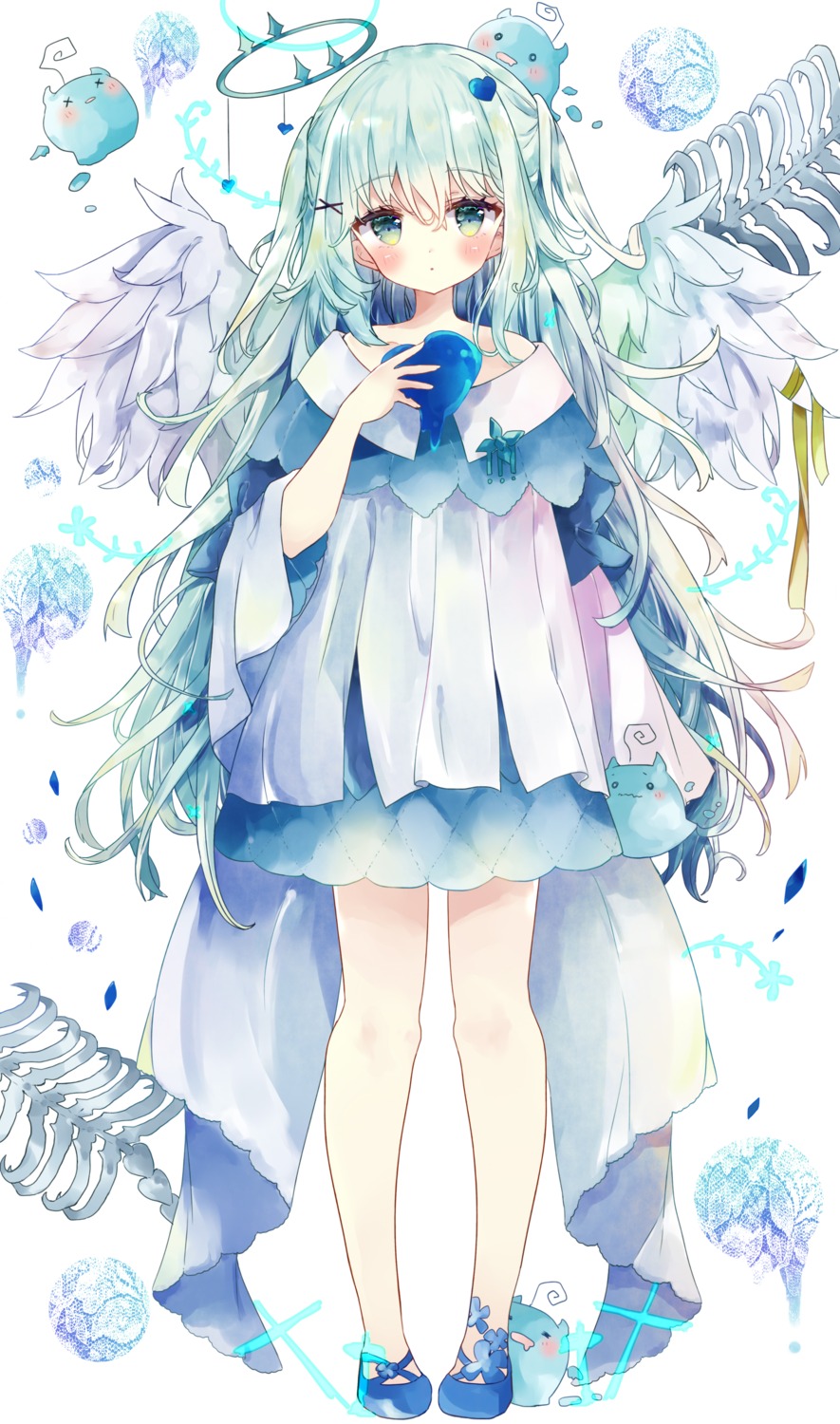 angel dress tsukiyo_(skymint) wings