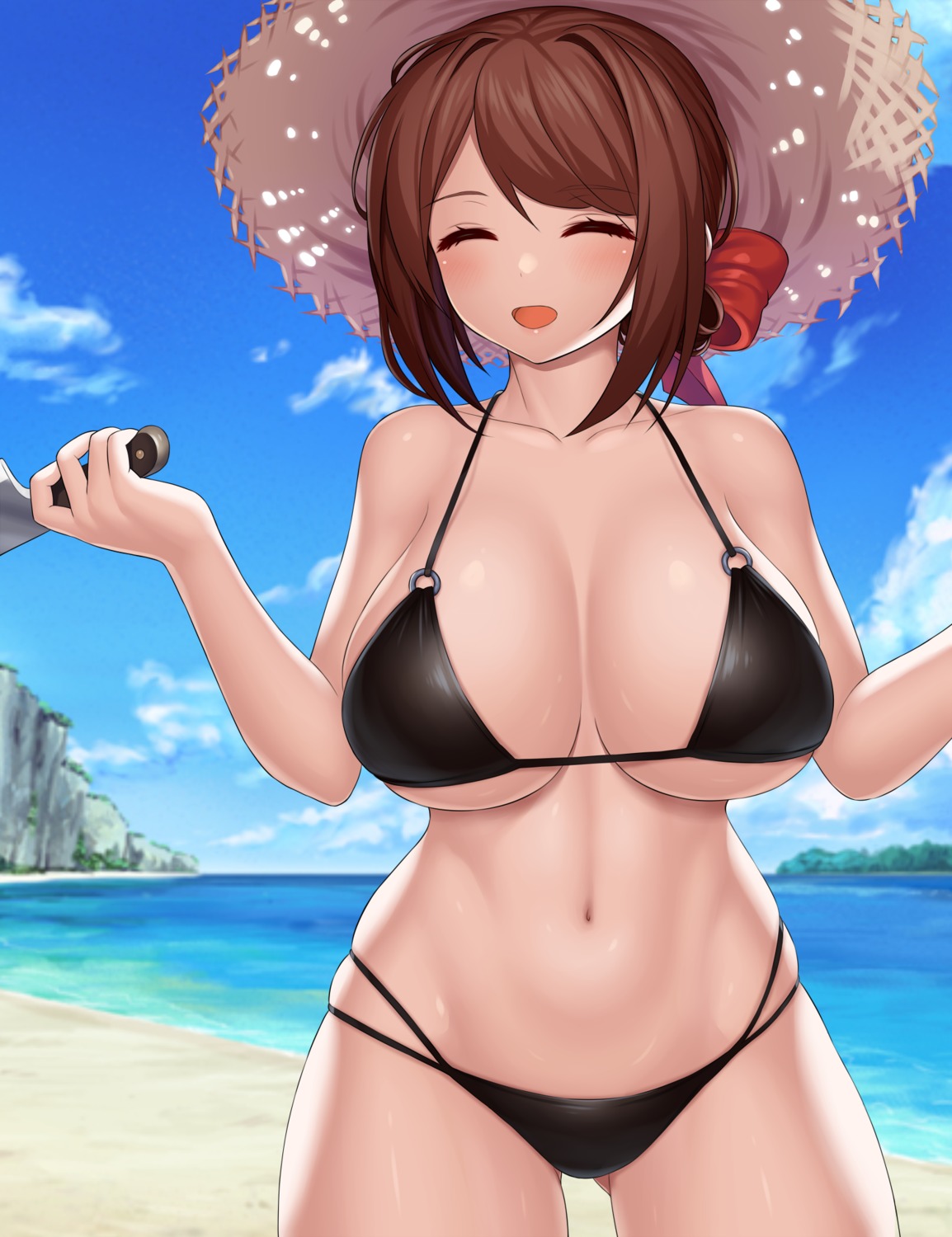 asamura_hiori bikini guardian_tales swimsuits