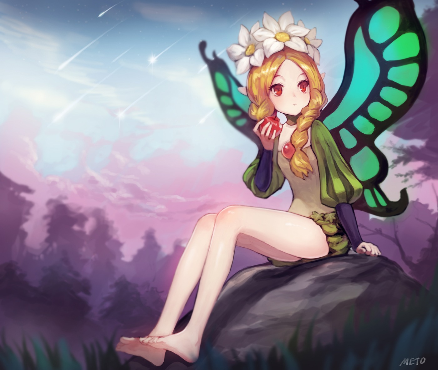fairy mercedes meto odin_sphere pointy_ears wings