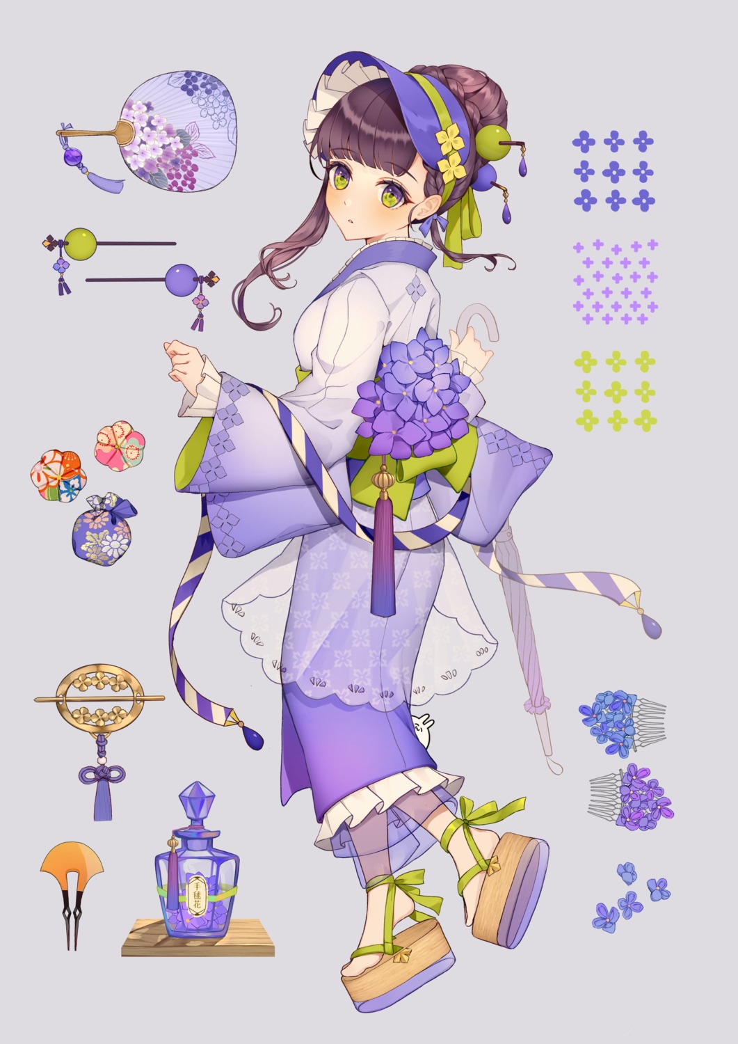 lolita_fashion see_through umbrella usamochi. wa_lolita