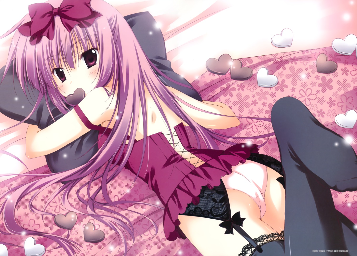 garter_belt korie_riko pantsu stockings thighhighs