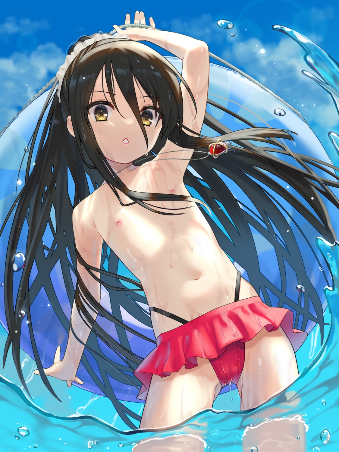 bikini cameltoe loli ohlia photoshop shakugan_no_shana shana swimsuits topless wet