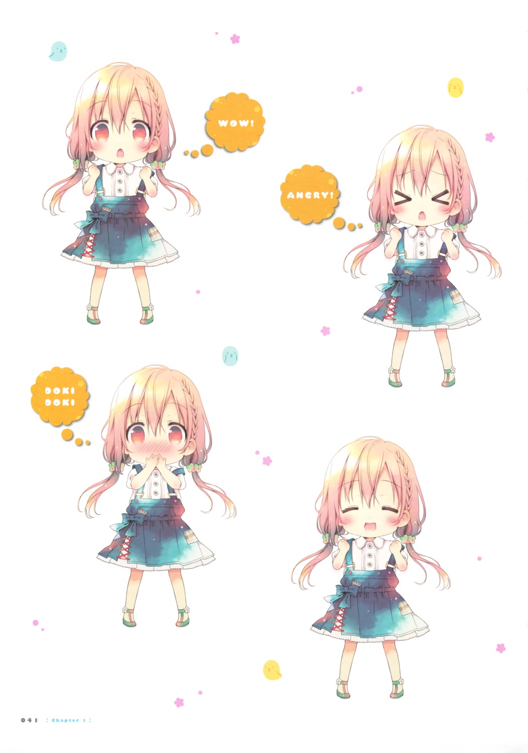 chibi dress expression hinako_note mitsuki_(mangaka) sakuragi_hinako