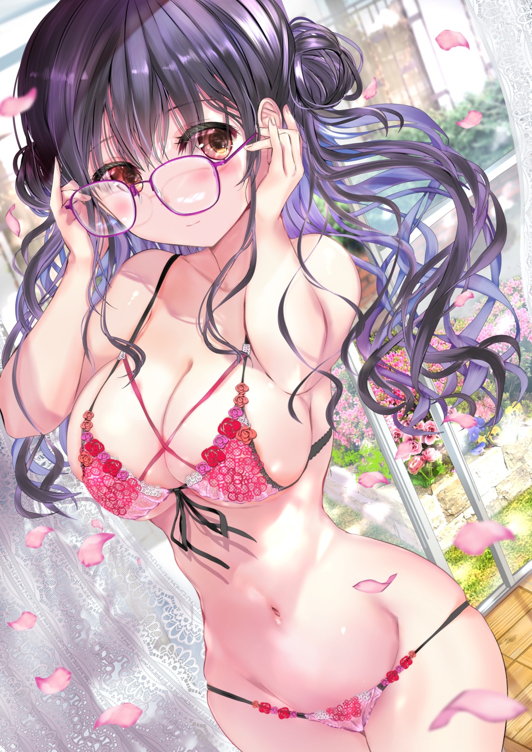 areola bra cameltoe lingerie megane ogata_tei pantsu