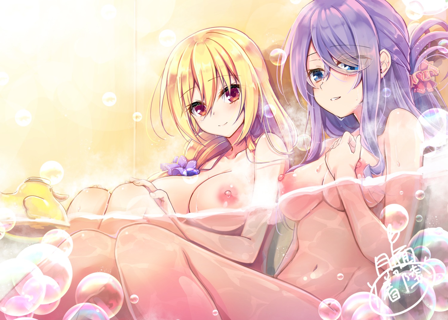 bathing inose_riku naked nipples wet