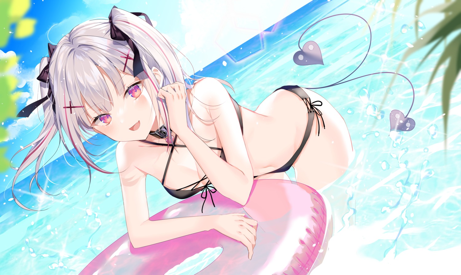 bikini myusha swimsuits tail wet