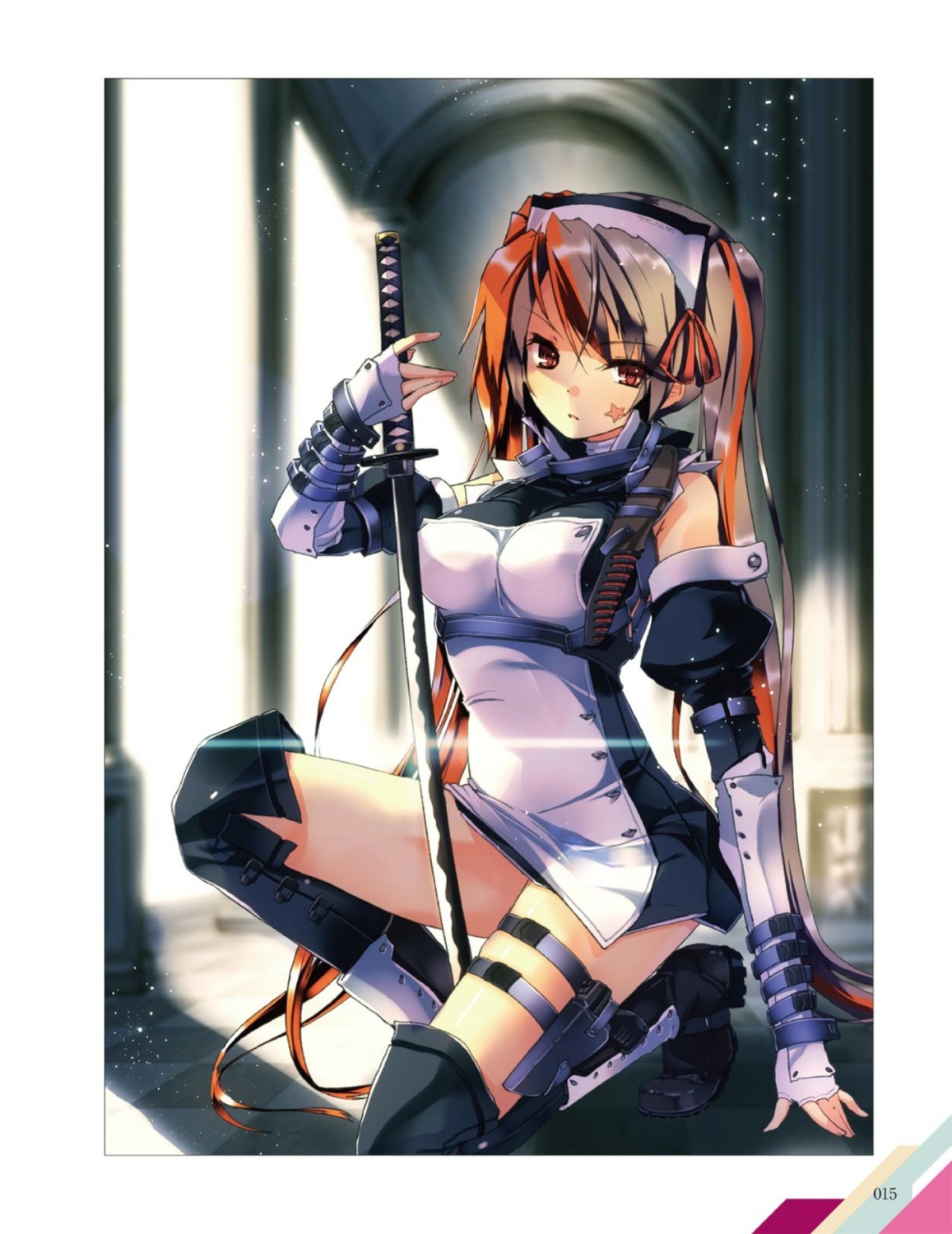 garter heels refeia sword thighhighs