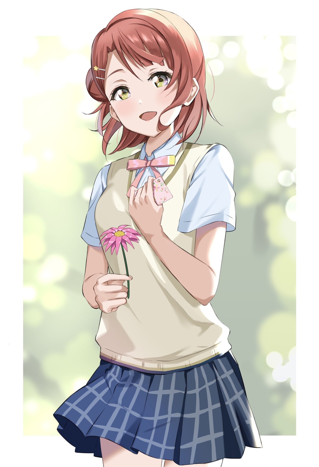 gorilla-shi love_live!_(series) love_live!_nijigasaki_gakuen_school_idol_doukoukai seifuku sweater uehara_ayumu