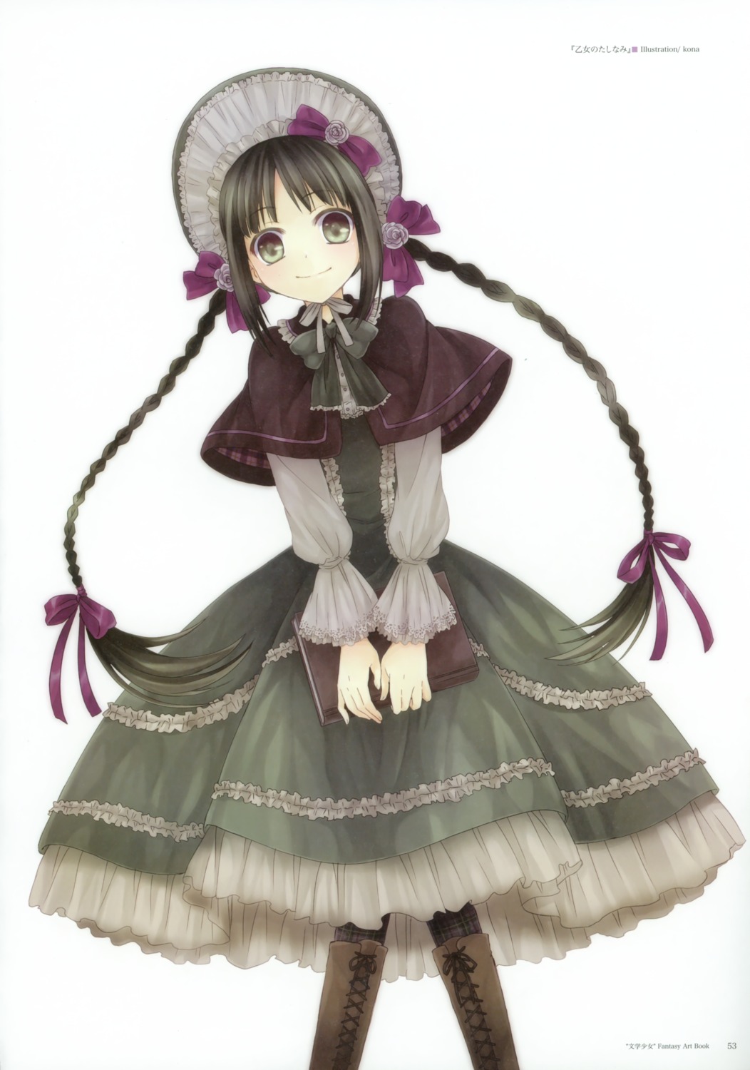 amano_tooko bungaku_shoujo dress kona lolita_fashion