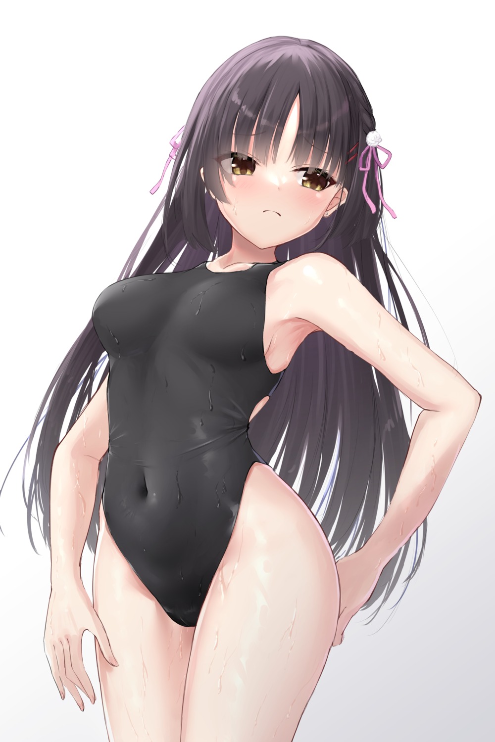 cafe_stella_to_shinigami_no_chou ncontrail_(mgax7527) shiki_natsume swimsuits