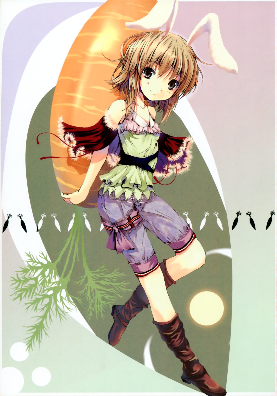 animal_ears bunny_ears greenwood mikan yamamoto_nori