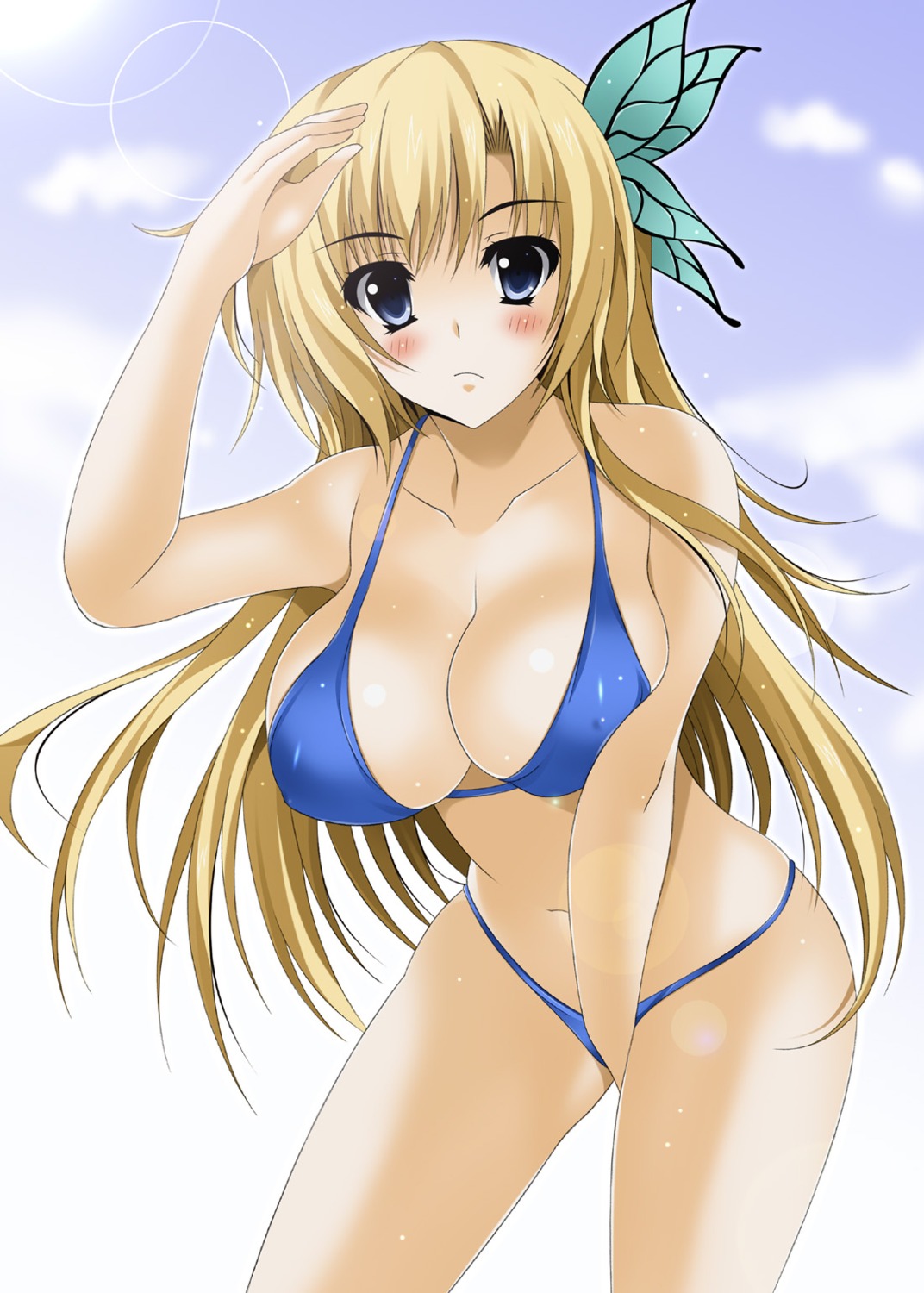 bikini boku_wa_tomodachi_ga_sukunai cleavage kashiwazaki_sena oda_kenichi swimsuits