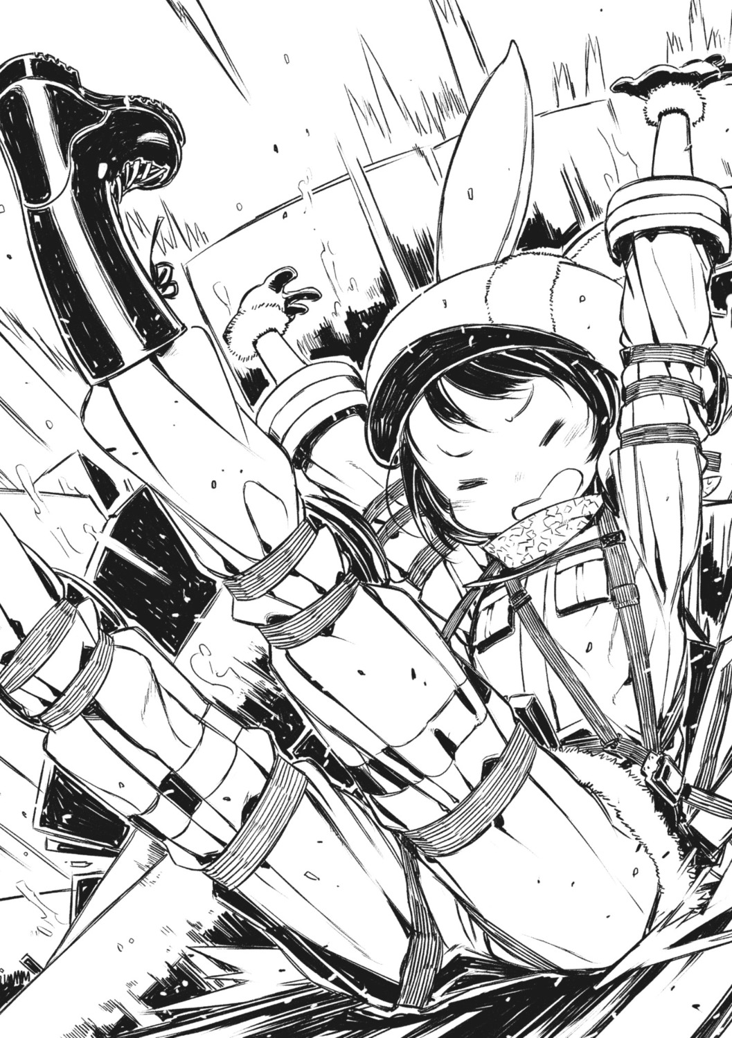 kohiruimaki_karen kuroboshi_kouhaku llenn monochrome sword_art_online_alternative:_gun_gale_online