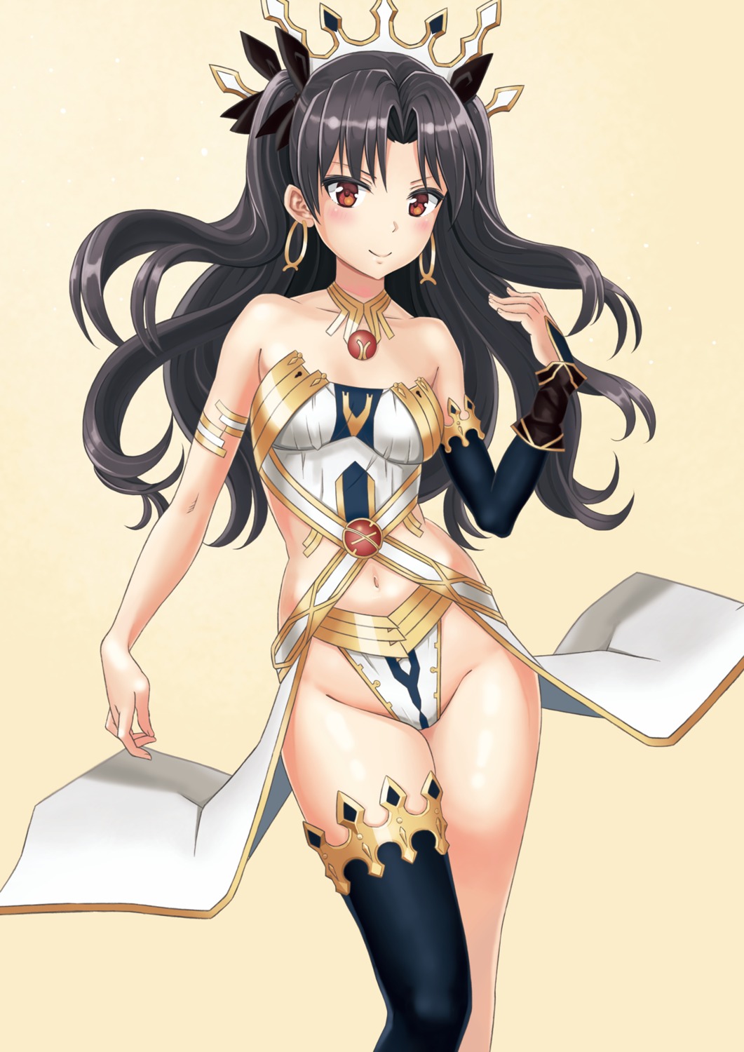 fate/grand_order ishtar_(fate/grand_order) shinno_arts thighhighs toosaka_rin