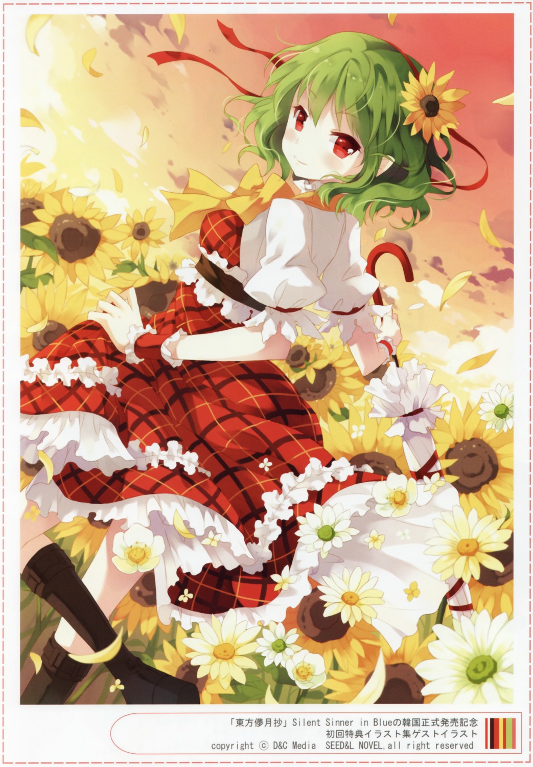 dress kazami_yuuka neko_no_onsen nyanya touhou