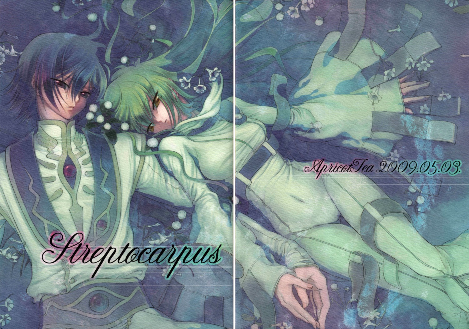 c.c. code_geass gap lelouch_lamperouge minami_(apricot_tea) paper_texture