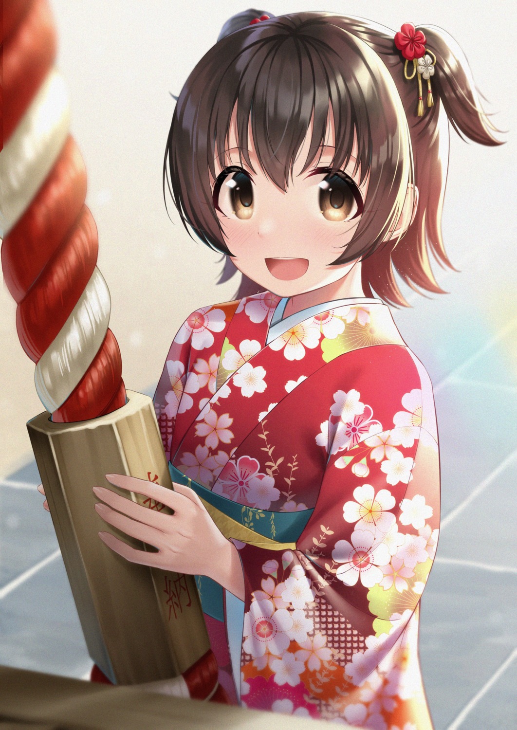 akagi_miria kimono the_idolm@ster the_idolm@ster_cinderella_girls the_idolm@ster_cinderella_girls_u149 tsunenorip