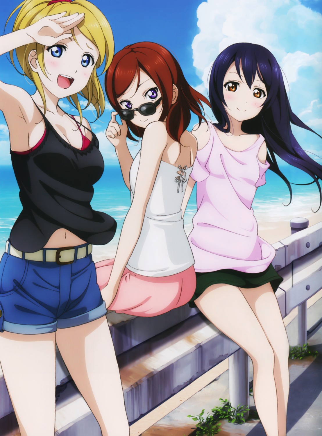 ayase_eli love_live! love_live!_(series) murota_yuuhei nishikino_maki sonoda_umi