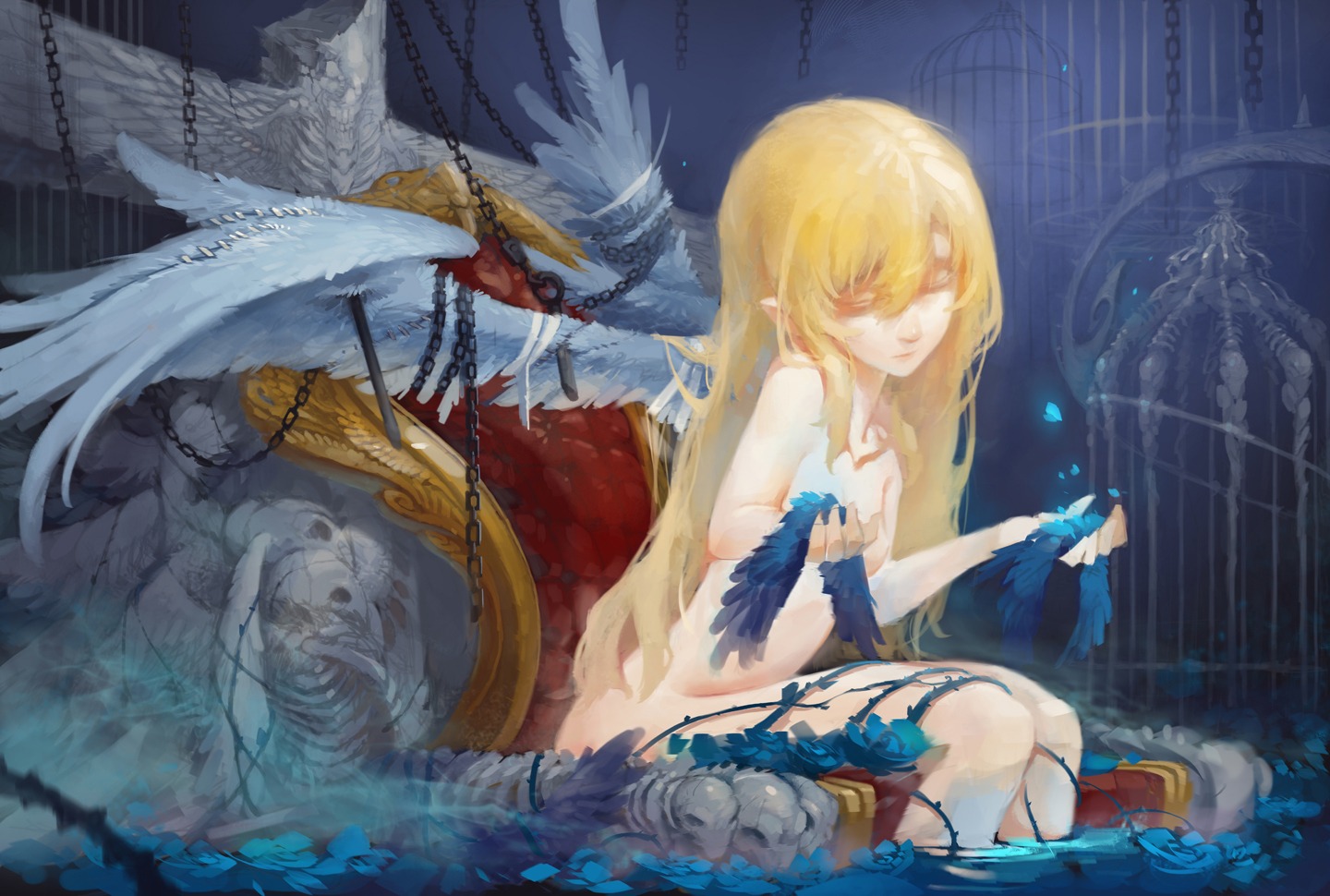 loli naked rained wings