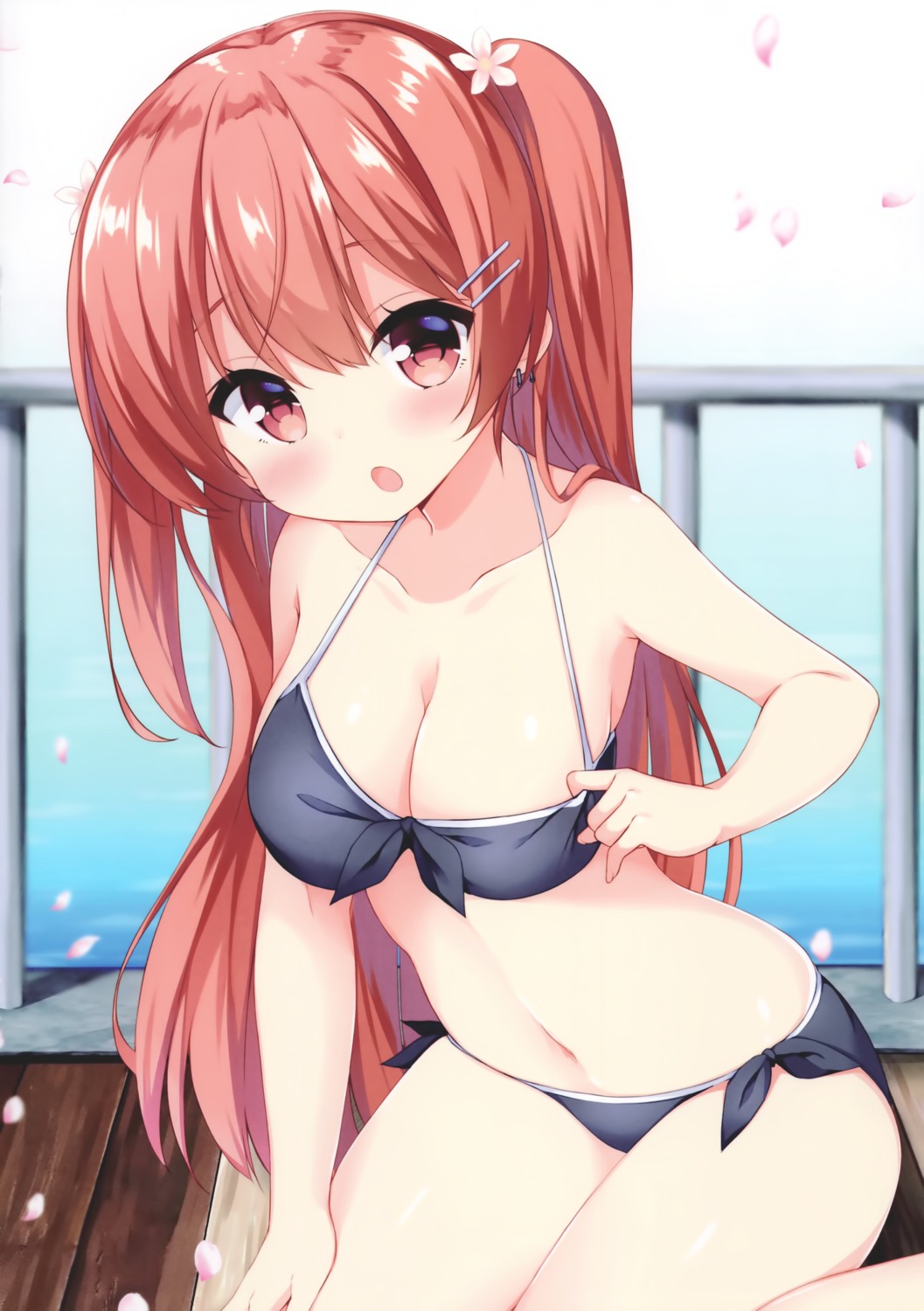 bikini garlicgirls kagami_shiori mimura_zaja swimsuits