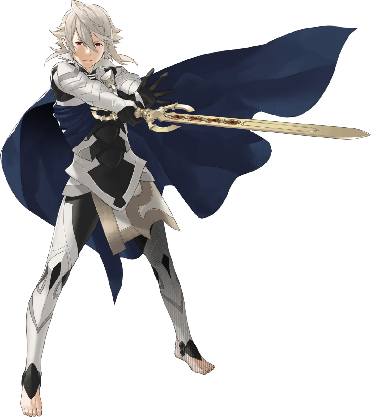 armor fire_emblem fire_emblem_if kamui_(fire_emblem) kozaki_yuusuke nintendo sword