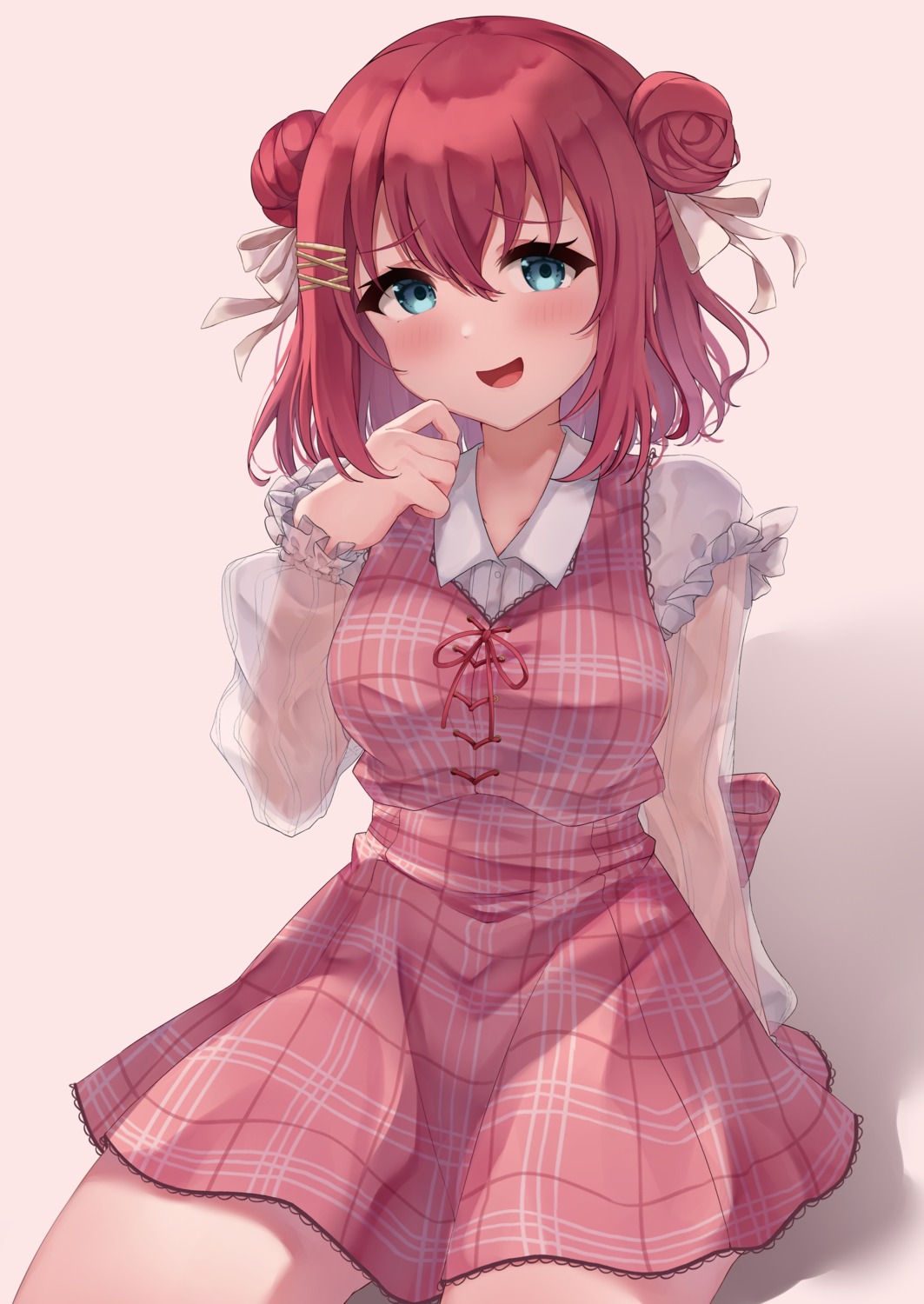 dress harukasu_(mememememo) kurosawa_ruby love_live!_sunshine!! see_through