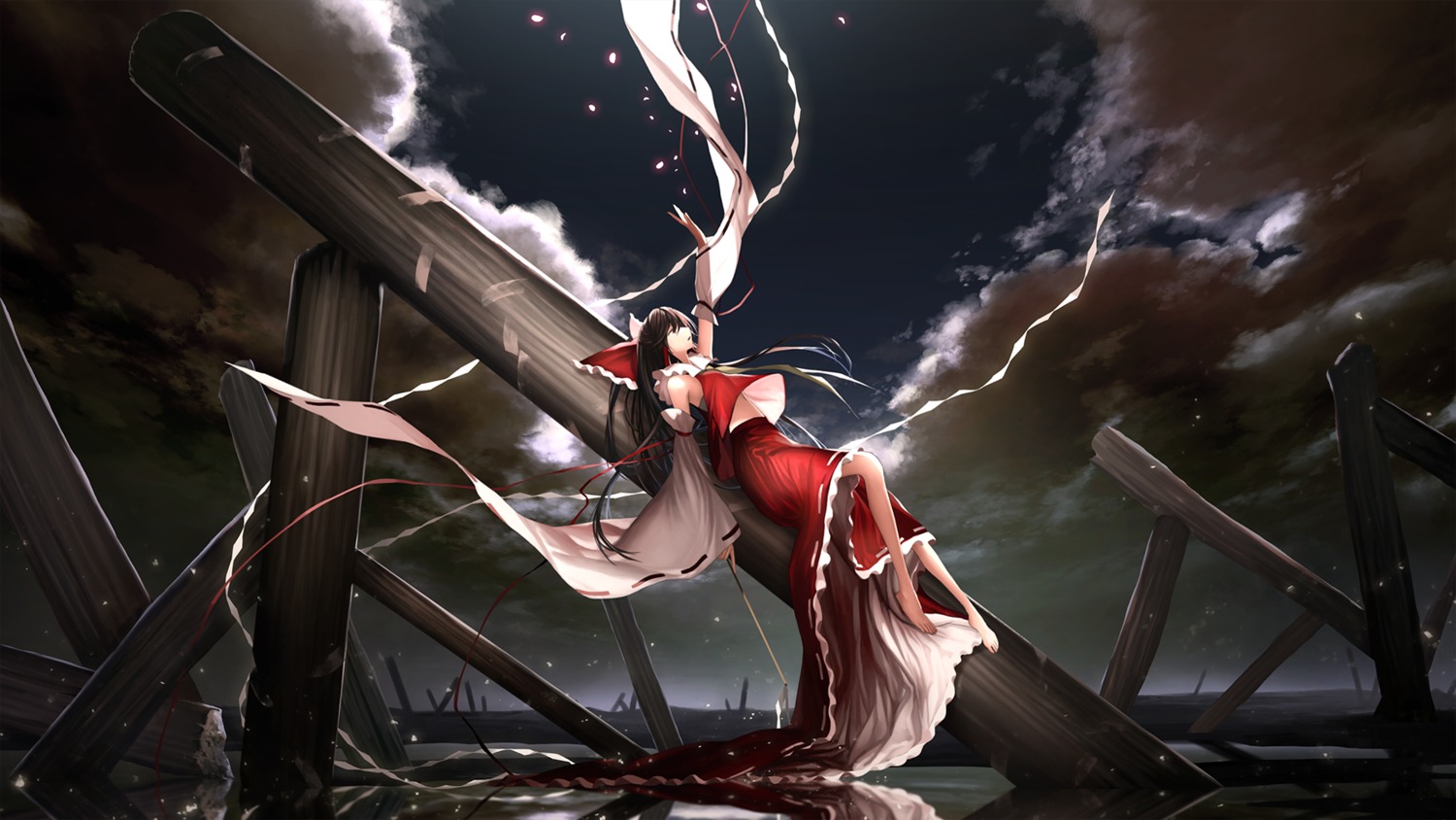 cinkai hakurei_reimu miko touhou