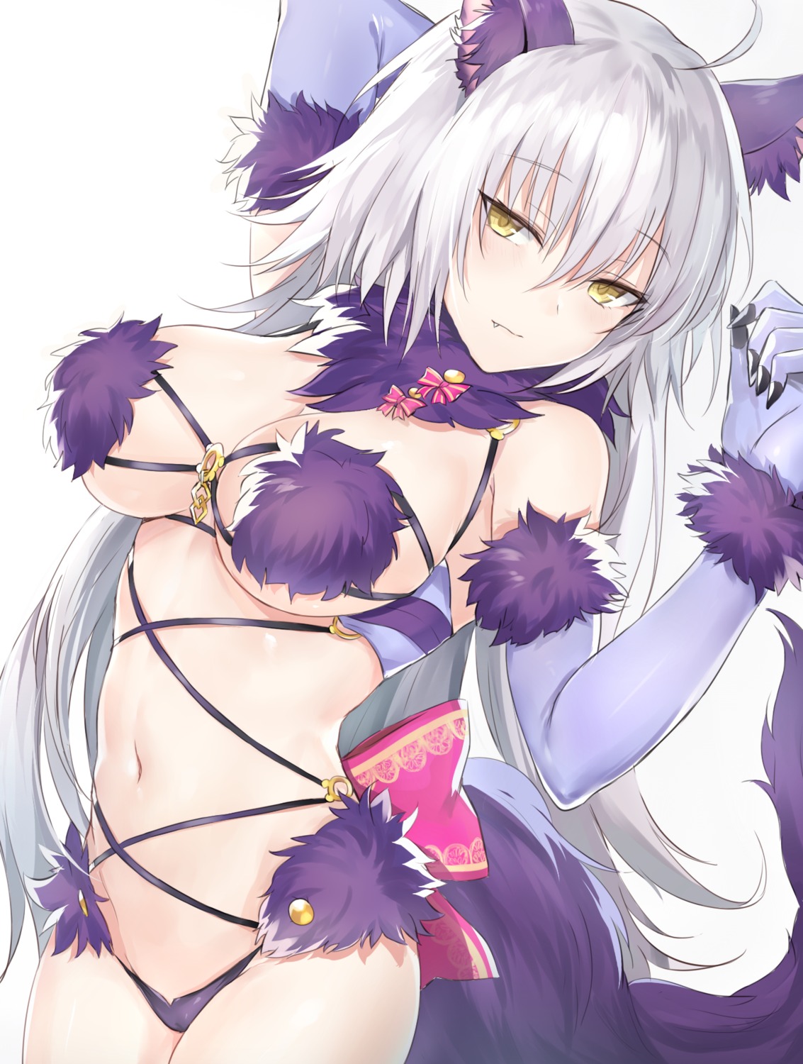 animal_ears cameltoe cosplay fate/grand_order jeanne_d'arc jeanne_d'arc_(alter)_(fate) kyouki tail