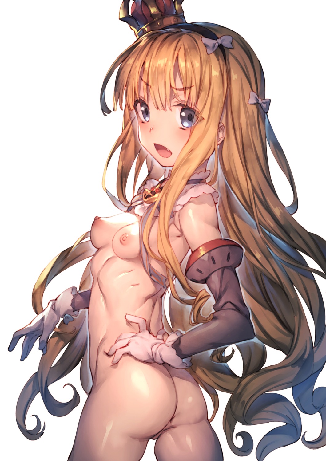 ass azur_lane naked nipples pussy queen_elizabeth_(azur_lane) redcomet