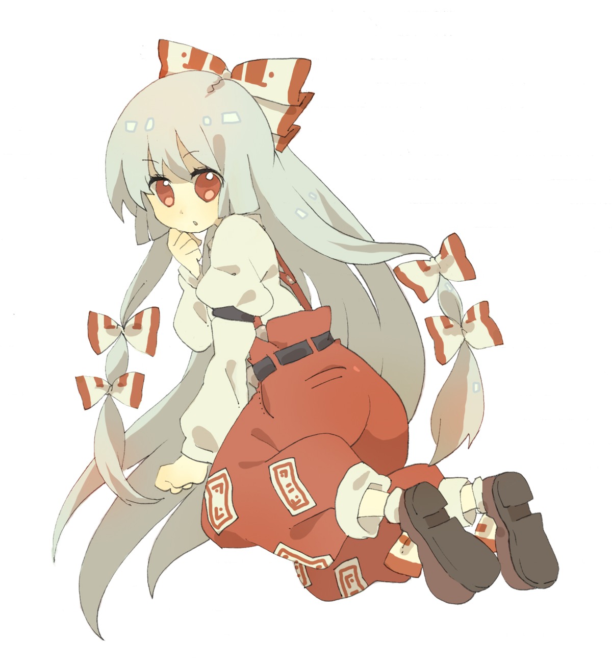 fujiwara_no_mokou touhou wamochi