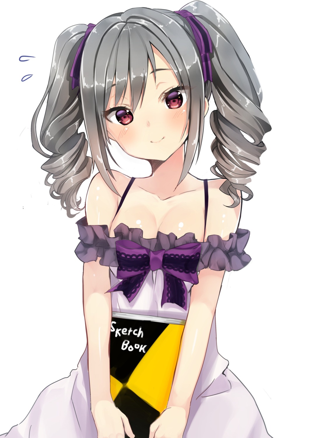 cleavage dress kanzaki_ranko shimofuri the_idolm@ster the_idolm@ster_cinderella_girls