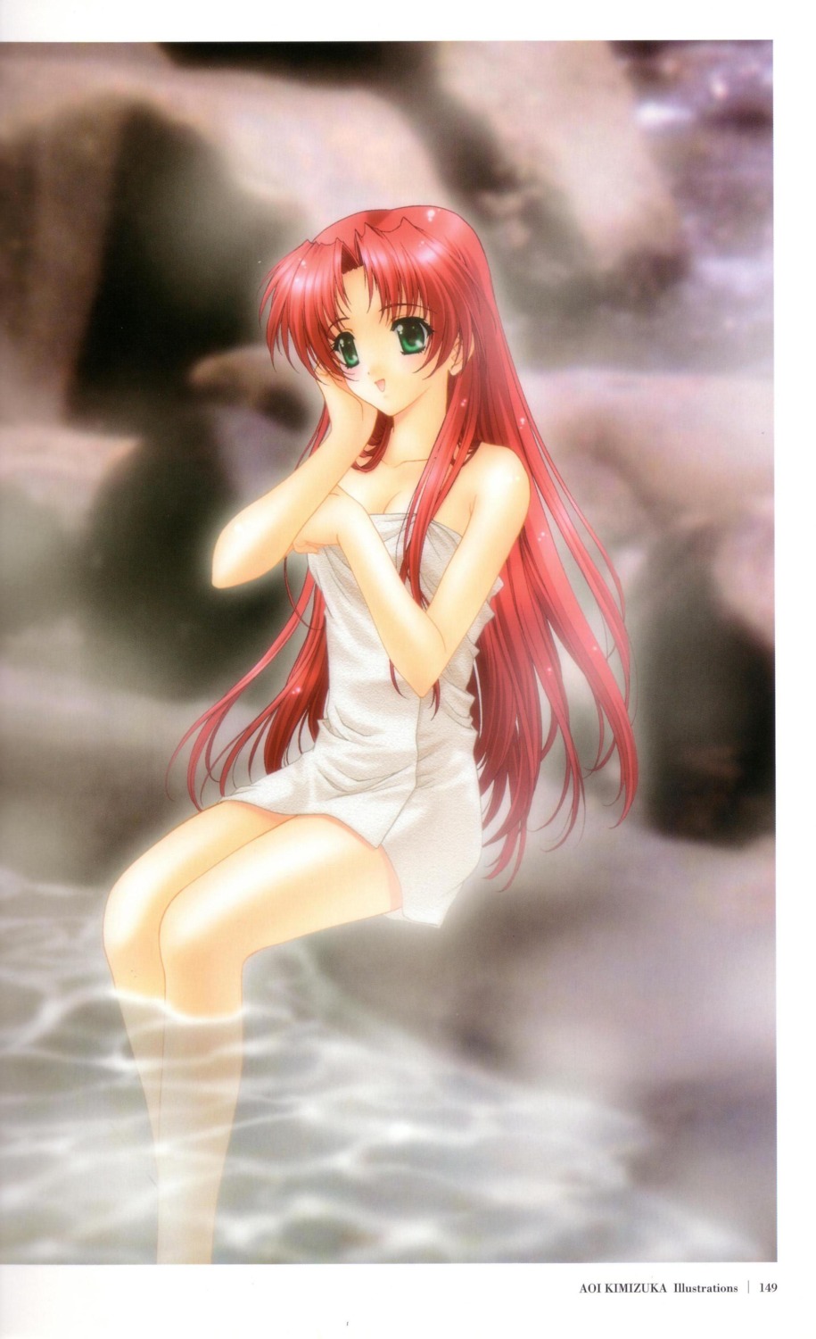 kimizuka_aoi love_songs onsen towel