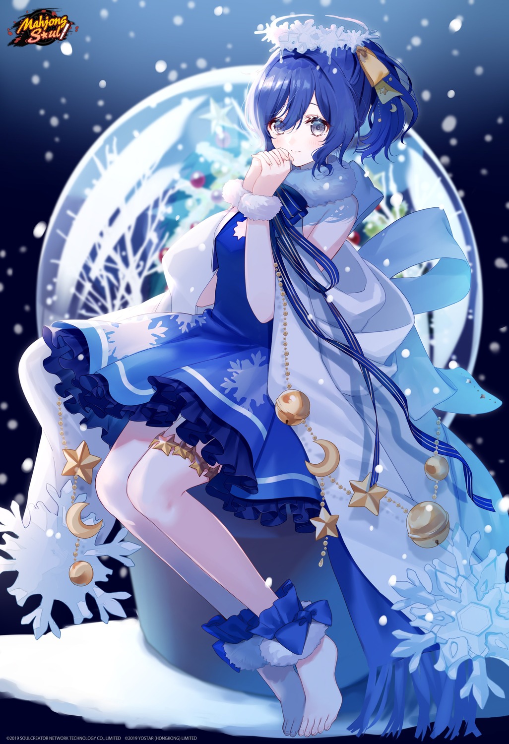 christmas dress garter majsoul misumi nanami_reina