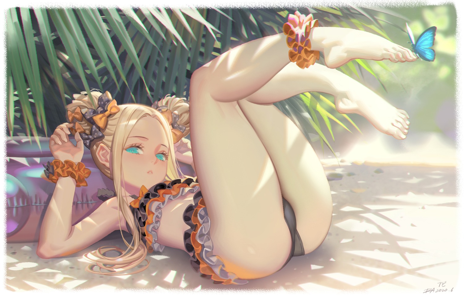 abigail_williams_(fate) alphonse bikini fate/grand_order feet swimsuits