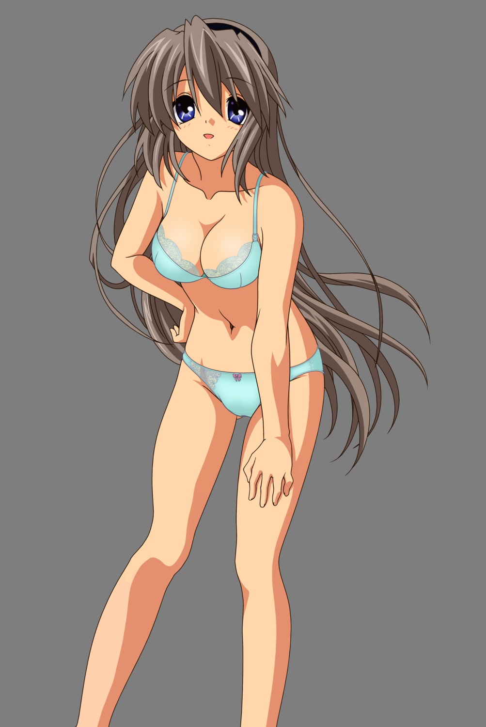 bra clannad pantsu sakagami_tomoyo transparent_png vector_trace