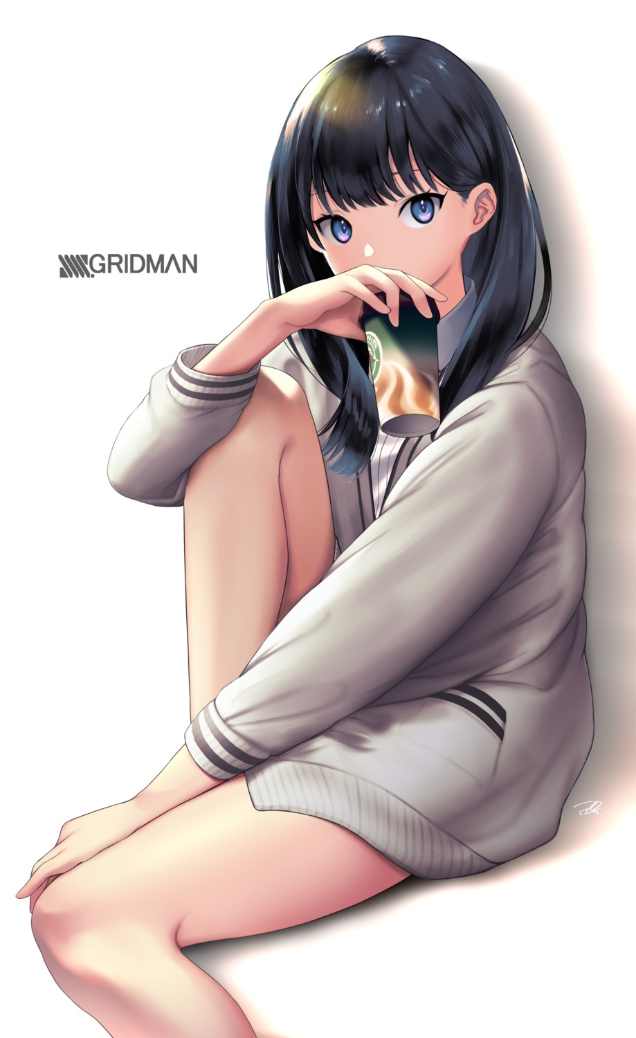 puchiman seifuku ssss.gridman sweater takarada_rikka