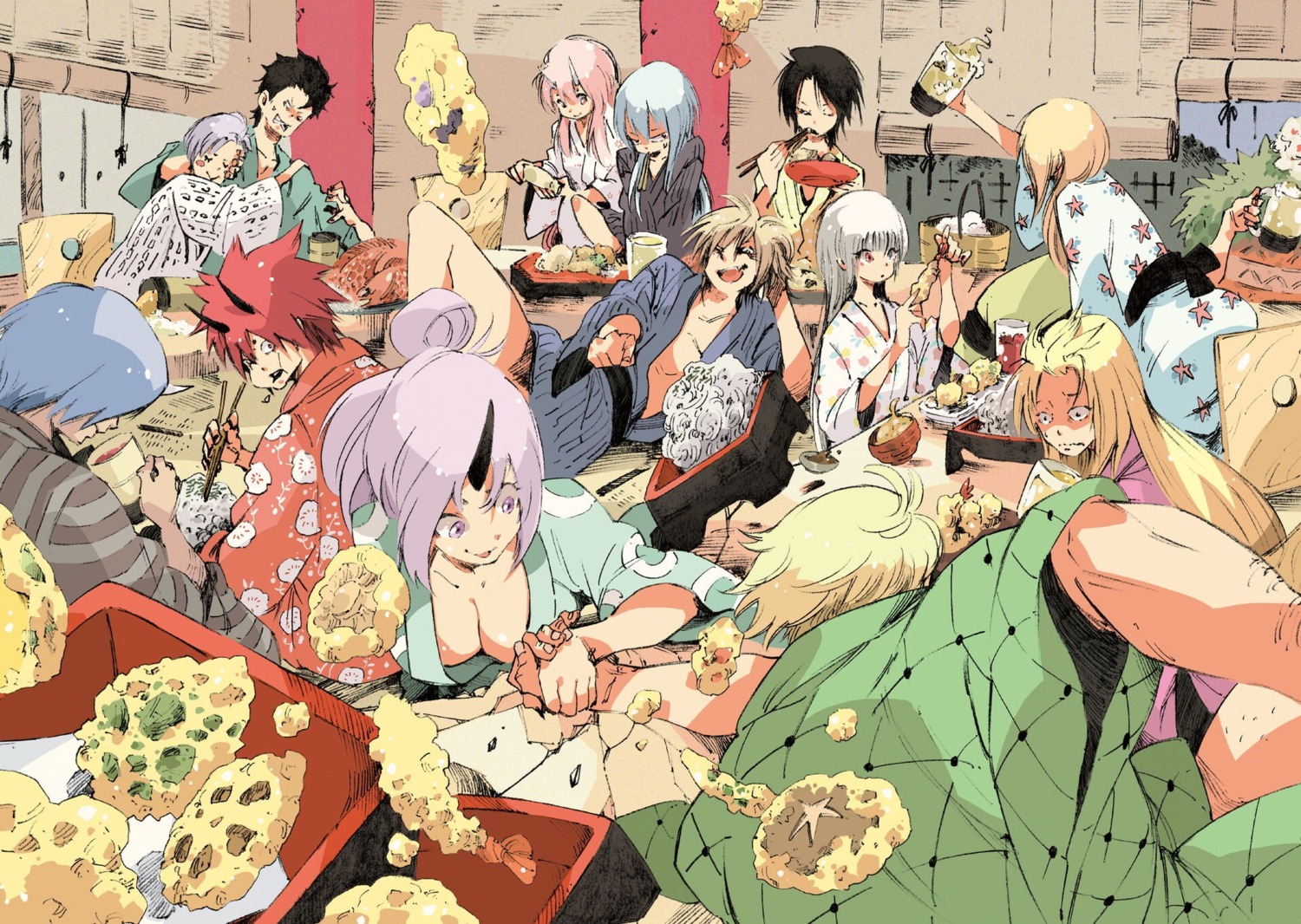 Get Wallpaper Tensei Shitara Slime Datta Ken Benimaru Rimuru Shion Tensei For Android Free