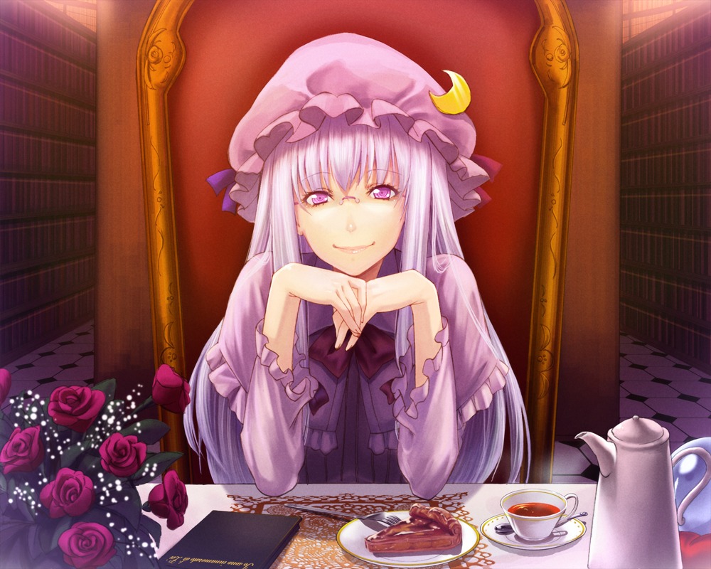 crow_(pixiv) megane patchouli_knowledge touhou