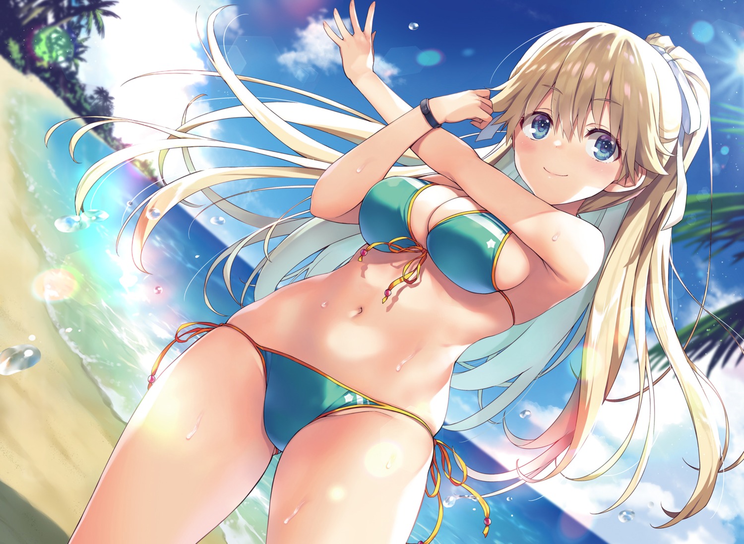 bikini detexted nanase_tsubasa swimsuits tomose_shunsaku youkoso_jitsuryoku_shijou_shugi_no_kyoushitsu_e