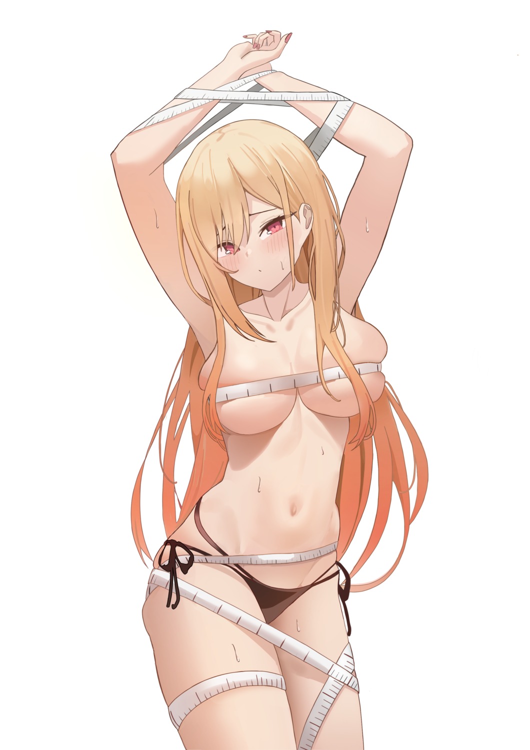 bikini bondage fakey kitagawa_marin sono_bisque_doll_wa_koi_wo_suru swimsuits topless