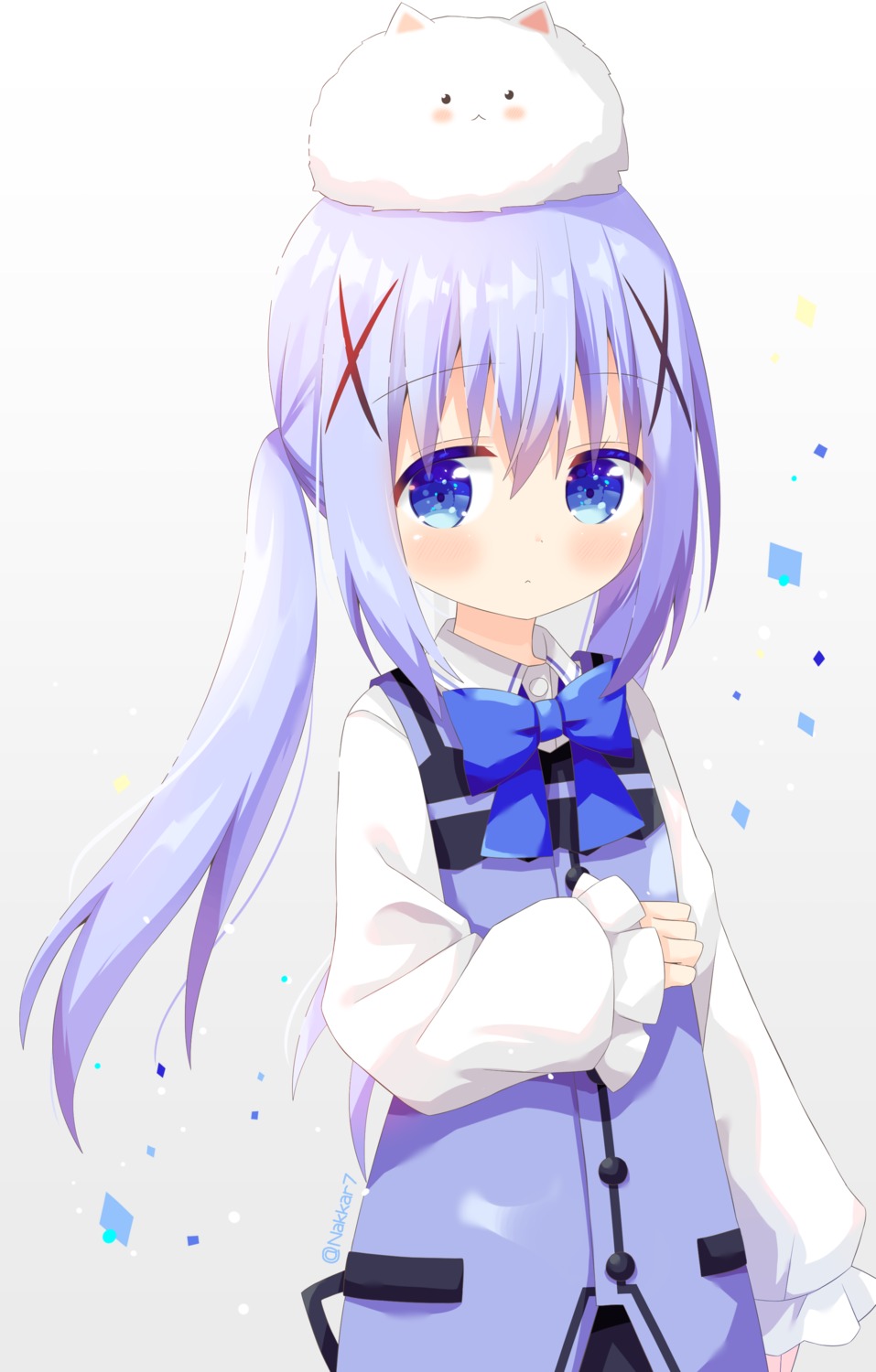 gochuumon_wa_usagi_desu_ka? kafuu_chino nakkar tippy_(gochiusa) uniform waitress