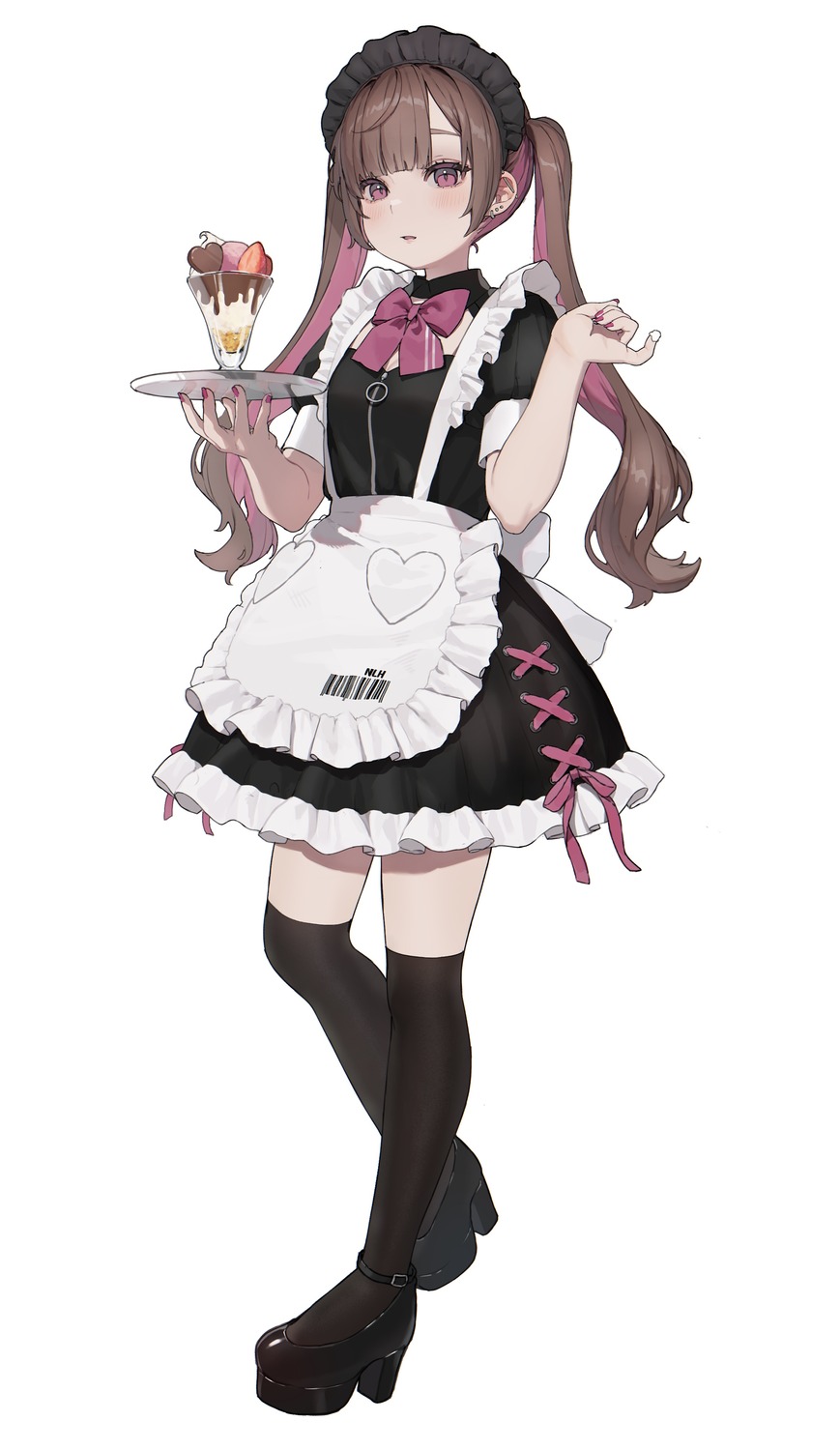 daluto_(hitomi555) heels maid thighhighs