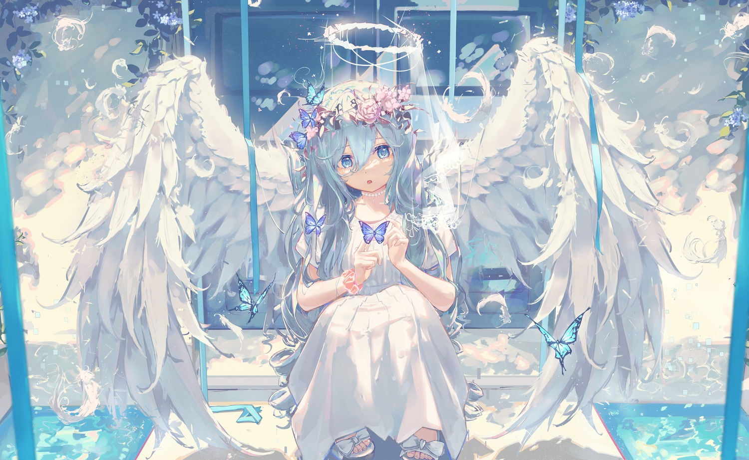 angel dress fuunyon wings