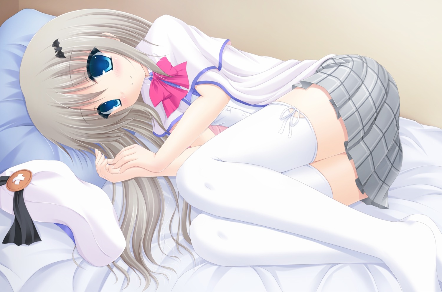 little_busters! noumi_kudryavka seifuku shimotsuki_keisuke thighhighs