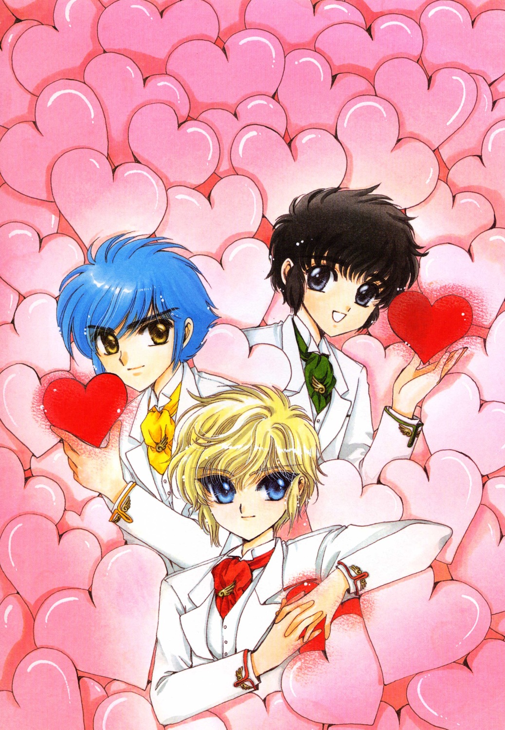 clamp clamp_school_detectives ijuuin_akira imonoyama_nokoru male takamura_suou