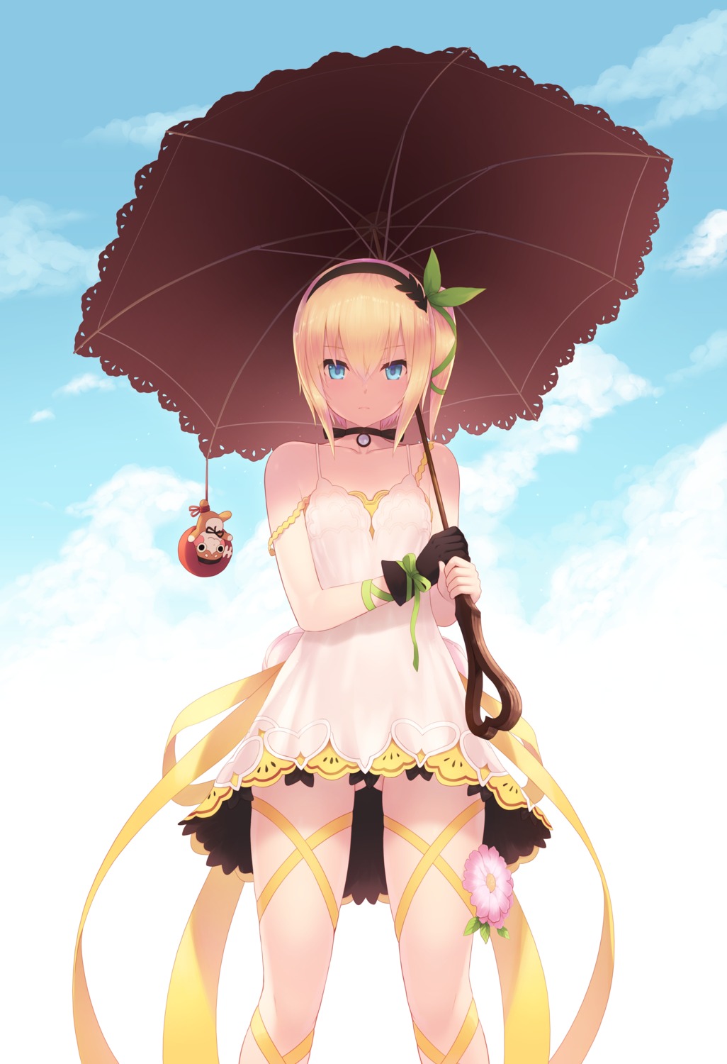 cait dress edna summer_dress tales_of tales_of_zestiria umbrella