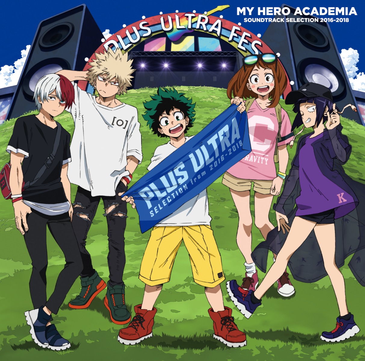 boku_no_hero_academia disc_cover megane torn_clothes