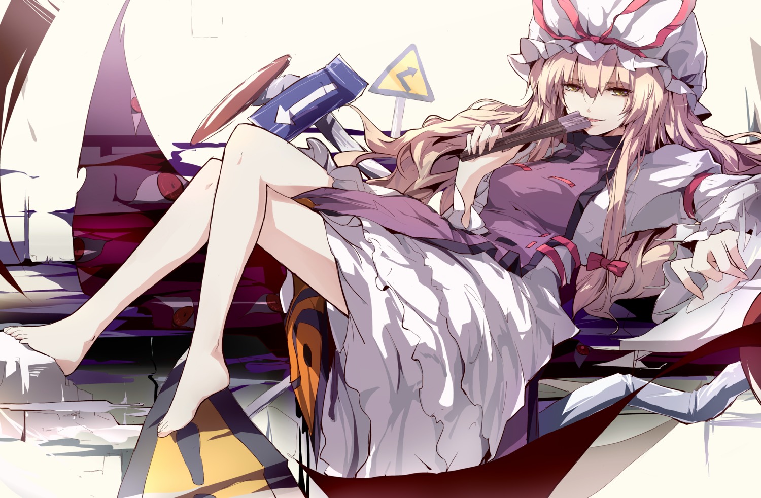 sam_(new_bee) touhou yakumo_yukari